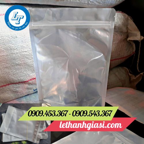 Túi zip bạc đáy đứng tiện lợi