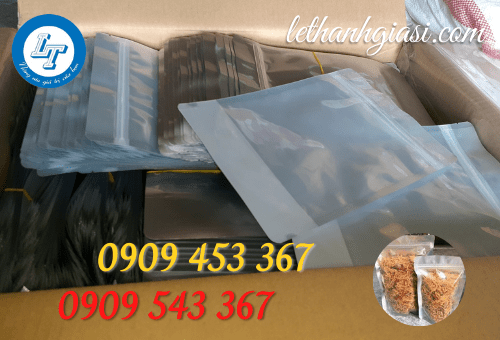 túi zip bạc giá rẻ tại kho Lê Thanh túi zip bạc