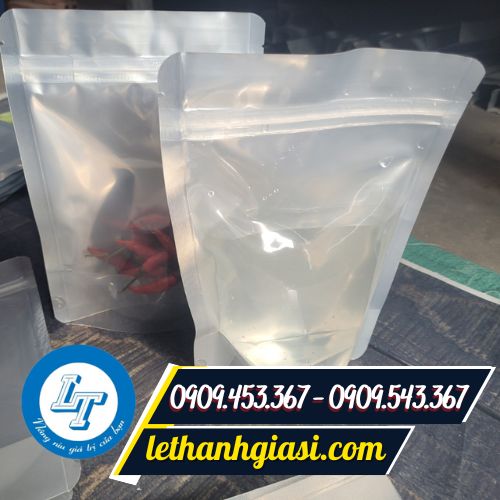 Túi zip bạc giá rẻ