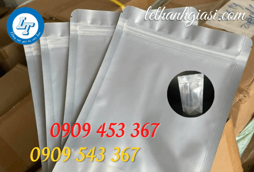 túi zip bạc giá tốt, uy tín túi zip bạc