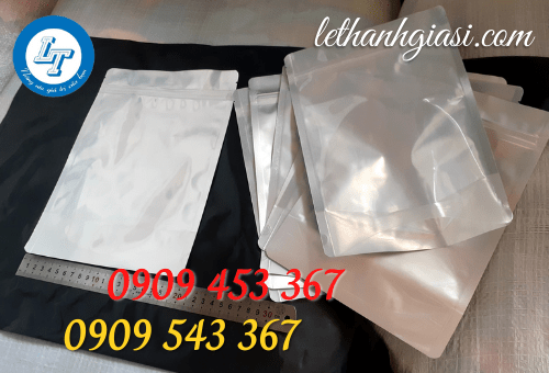 túi zip bạc giá rẻ đựng hạt khô đón tết túi zip bạc