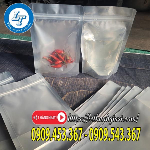 túi zip bạc đáy đứng túi zip bạc đáy đứng