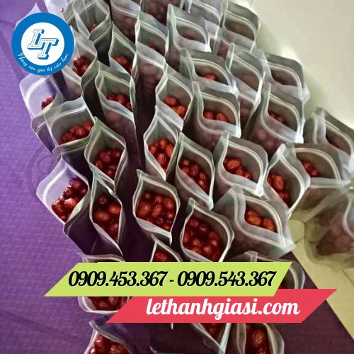 Túi zip bạc đựng thực phẩm