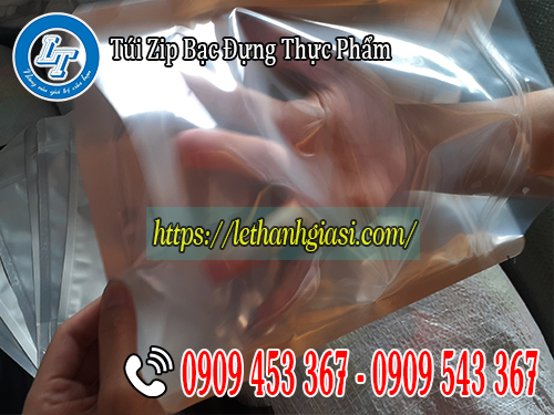 Túi zip bạc đựng thực phẩm giá rẻ, giao hàng nhanh Túi zip bạc đựng thực phẩm