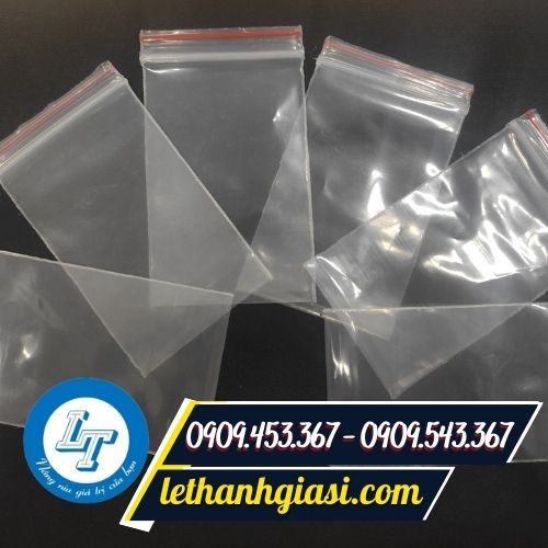 Túi zip chỉ đỏ