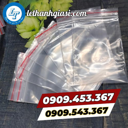 Túi zip đường chỉ đỏ Túi zip đường chỉ đỏ