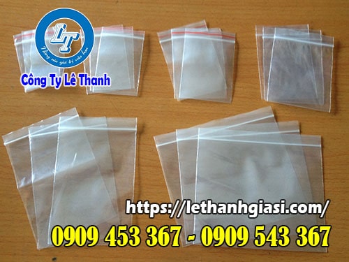 Túi zip đường chỉ đỏ