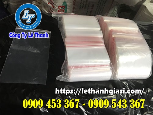 Túi zip đường chỉ đỏ