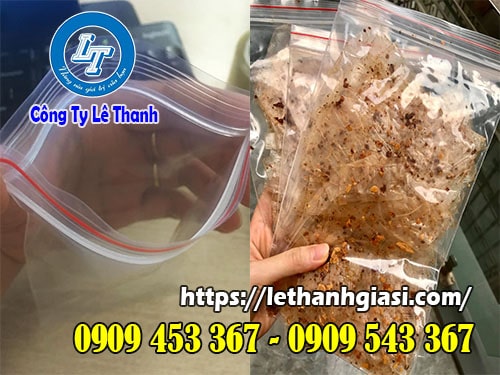 Túi zip đường chỉ đỏ chất lượng, giá rẻ Túi zip đường chỉ đỏ