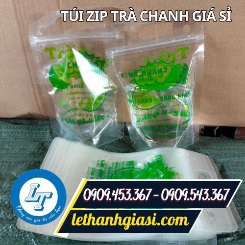 Túi zip đựng trà chanh
