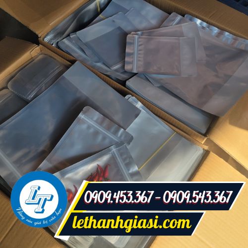 Túi zip bạc giá rẻ