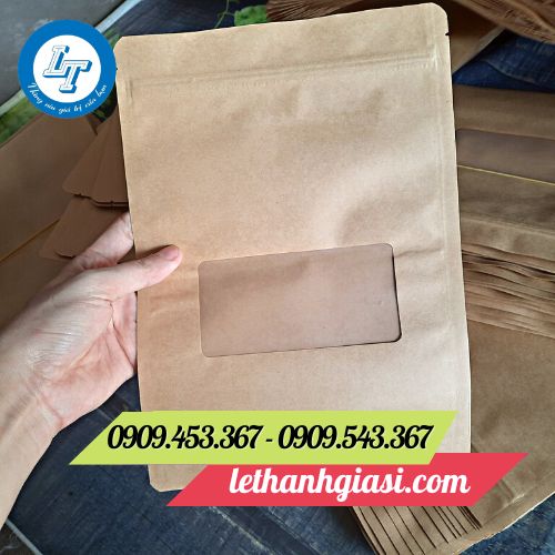 Túi zip giấy giá rẻ