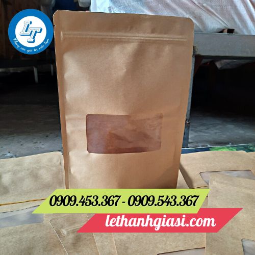 Túi zip giấy có cửa sổ Túi zip giấy có cửa sổ