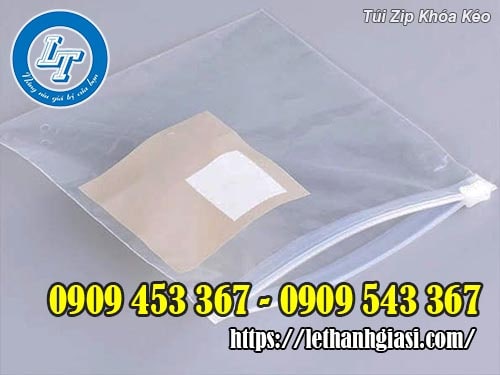 Túi zip khóa kéo đựng đồ giá rẻ Túi zip khóa kéo
