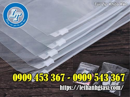 Túi zip khóa kéo đựng đồ giá rẻ Túi zip khóa kéo