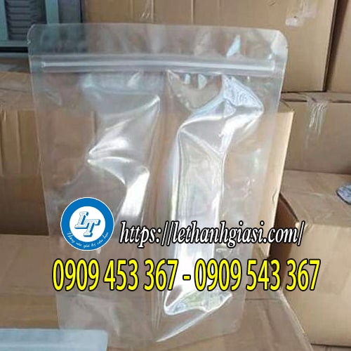 Túi zip trong đáy đứng Túi zip trong đáy đứng