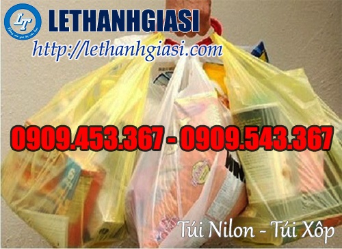 Túi nilon dùng đựng đồ ăn, sinh hoạt hàng ngày Túi nilon dùng đựng đồ ăn, sinh hoạt hàng ngày