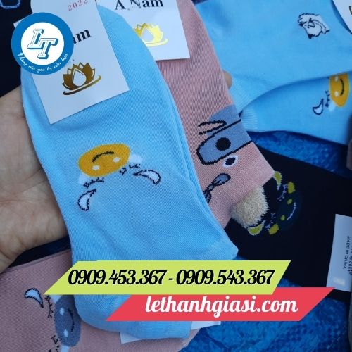 Vớ chân nữ cổ ngắn Vớ chân nữ nhiều màu