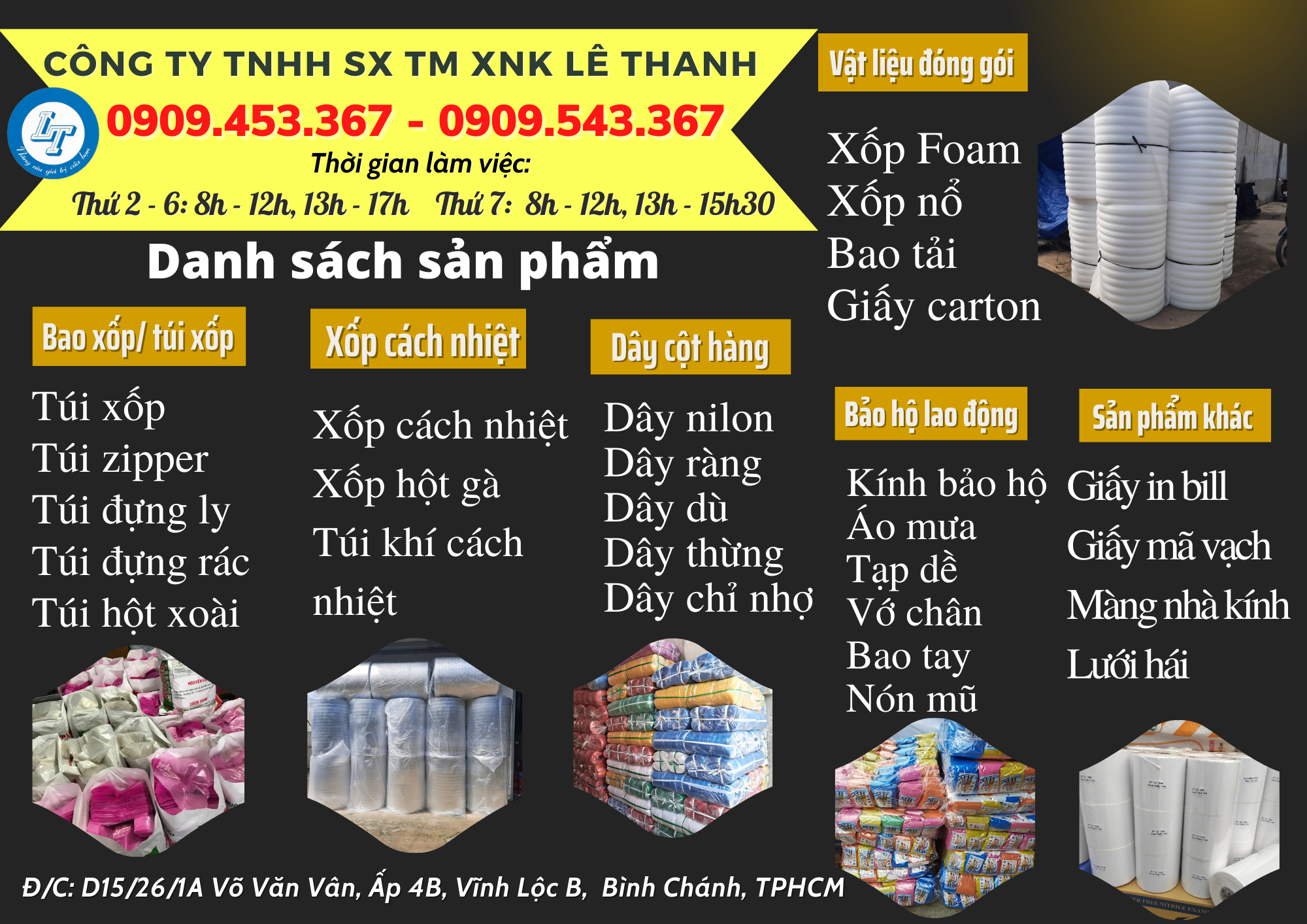 Danh sách sản phẩm