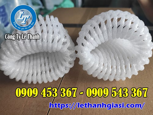 Lưới xốp bọc dưa lưới hình mắt cáo thông thoáng Lưới xốp bọc dưa lưới