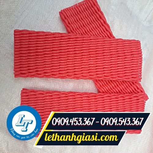 Xốp bọc trái cây màu đỏ Xốp bọc trái cây màu đỏ