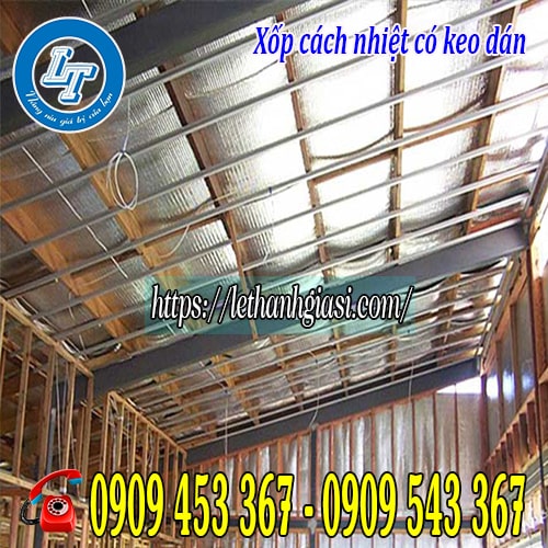 Ứng dụng xốp cách nhiệt mái tôn Xốp cách nhiệt mái tôn