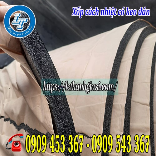 Xốp cách nhiệt có keo dán dày 20mm Xốp cách nhiệt có keo dán