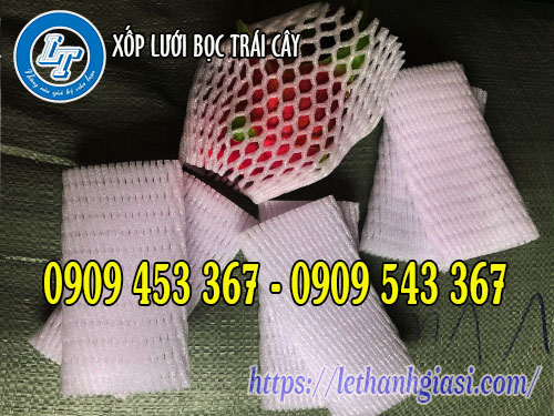 Xốp lưới bọc trái cây giá sỉ rẻ Xốp lưới bọc trái cây