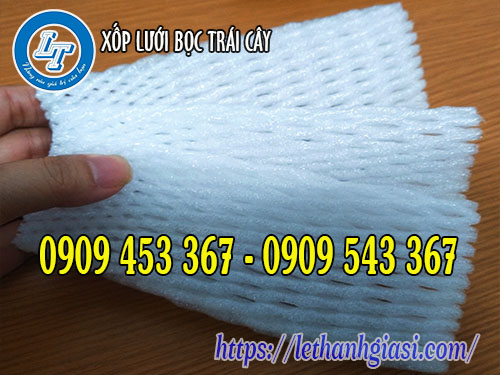 Xốp lưới bọc thanh long đầu to, đầu nhỏ Xốp lưới bọc trái cây