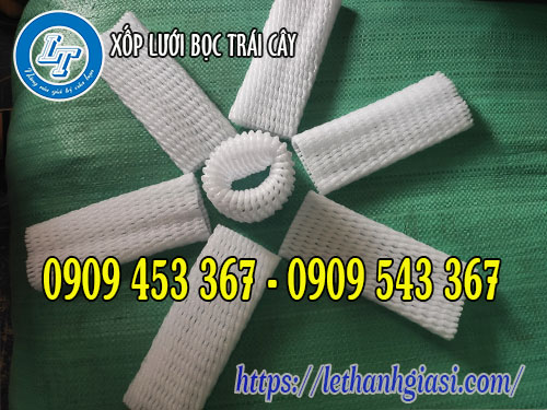 Xốp lưới bọc thanh long Xốp lưới bọc trái cây