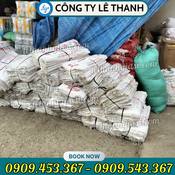 Kho bao tải cũ giá rẻ Giao hàng bao tải cũ cho khách
