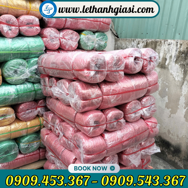 Dây nilon cuộn 1kg nhiều màu Dây nilon cuộn 1kg