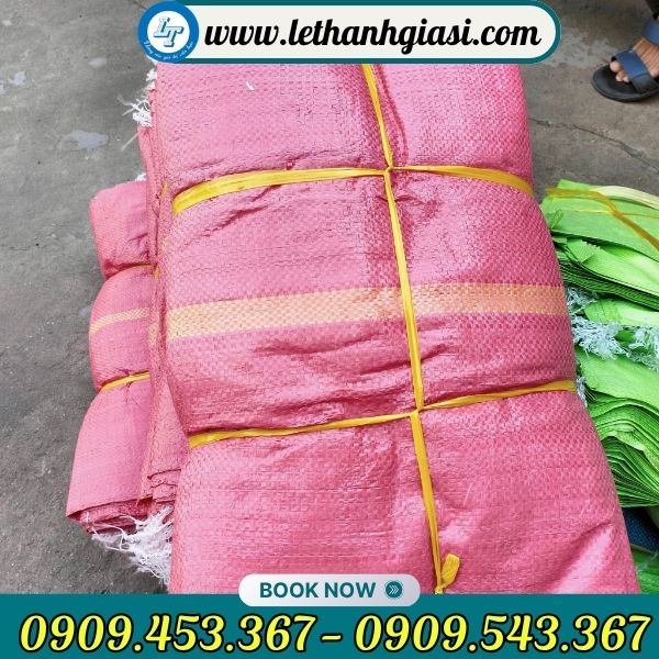 Xấp bao tải dứa giá sỉ Xấp bao tải dứa giá sỉ