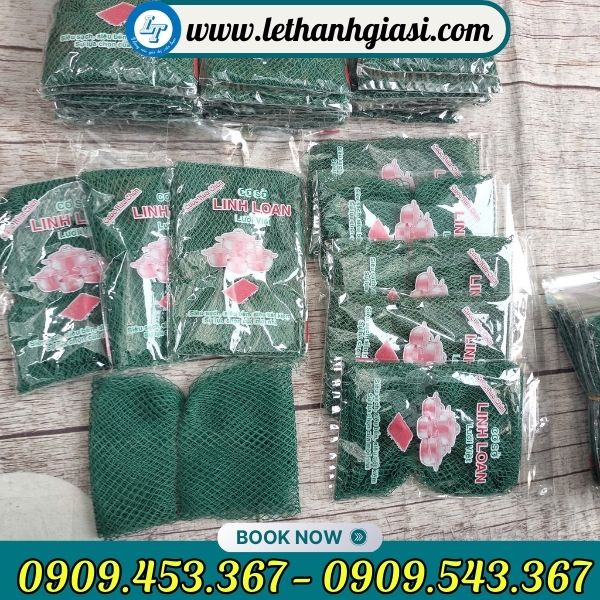 Lưới nhựa rửa chén màu xanh Lưới nhựa rửa chén