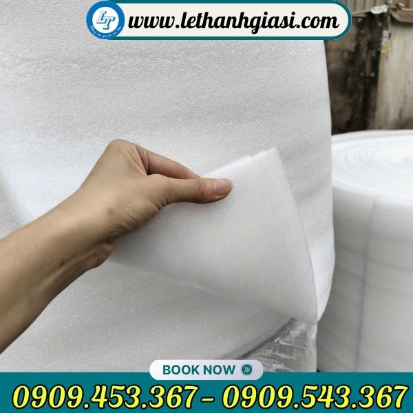 Màng xốp foam bọc hàng loại dày 10 ly Màng xốp foam bọc hàng