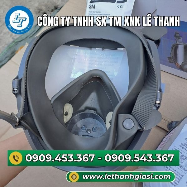 Mặt nạ phòng độc 3m 6800 thiết kế che kín mặt Mặt nạ phòng độc 3m 6800