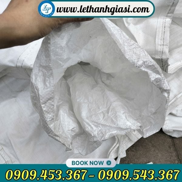 Bao tải Jumbo miệng có nắp Bao tải Jumbo miệng có nắp