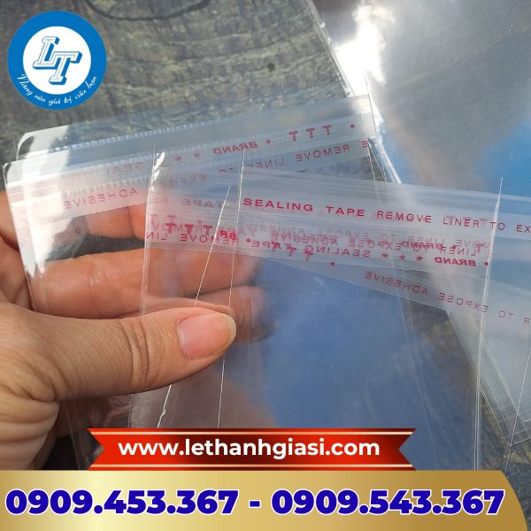 Túi opp dán miệng tiện lợi Túi opp dán miệng tiện lợi
