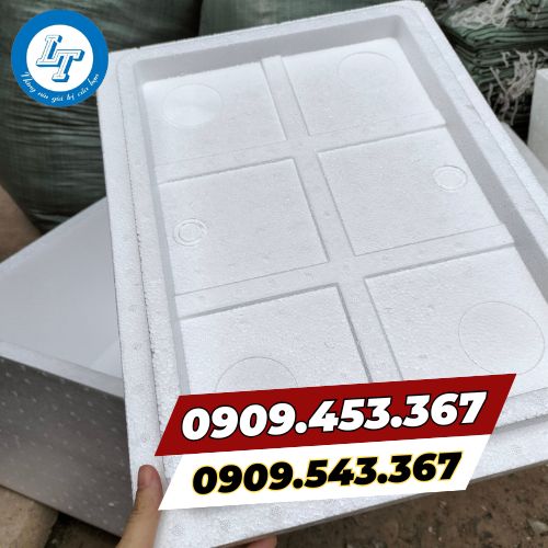 Thùng xốp đóng hàng kèm nắp chắc chắn Thùng xốp đóng hàng kèm nắp chắc chắn