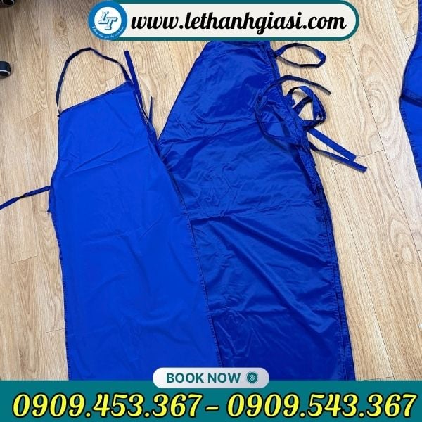 Tạp dề vải dù giá sỉ hàng sẵn kho Tạp dề vải dù giá sỉ