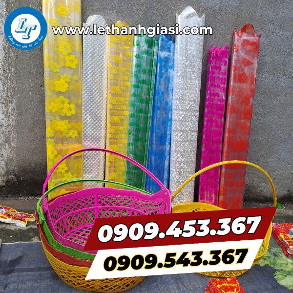 Phụ kiện gới quà tết Túi bóng kiếng gói quà