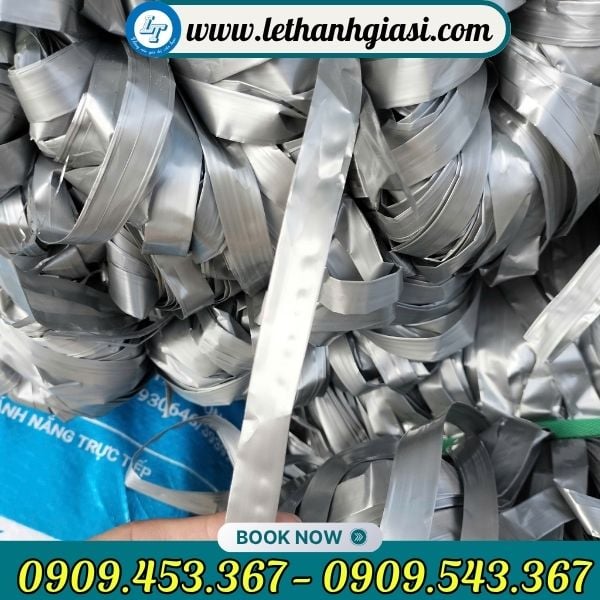 Dây bẹ nilon màu xám sợi dây bền đẹp Dây bẹ nilon màu xám giá rẻ