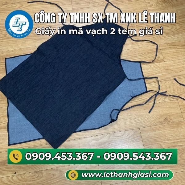 Tạp dề jean cao cấp giá rẻ