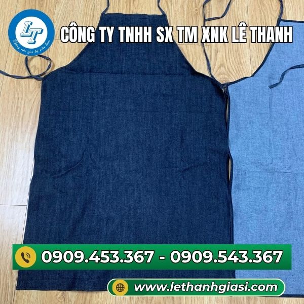 Tạp dề jean Tạp dề jean