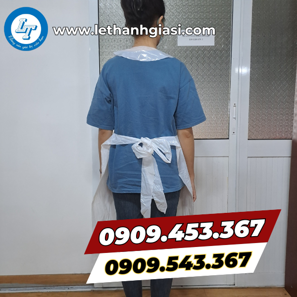 Tạp dề y tế PE dùng 1 lần Tạp dề y tế PE dùng 1 lần