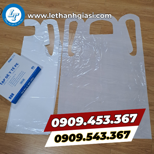 Tạp dề y tế PE dùng 1 lần Tạp dề y tế PE dùng 1 lần