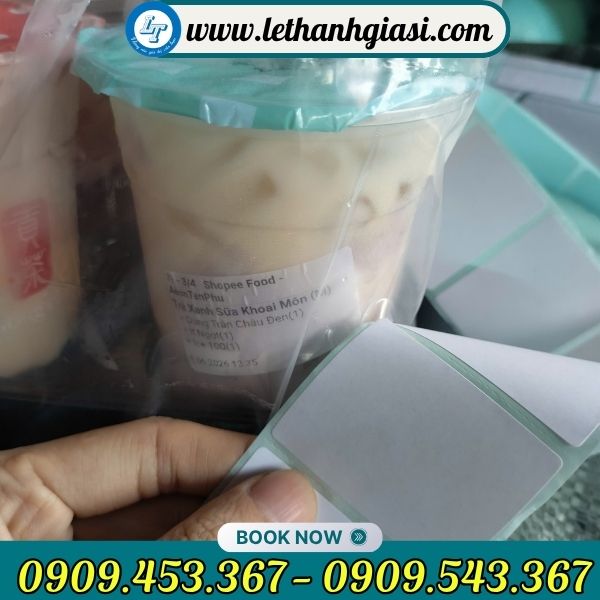 Decal nhiệt 1 tem Decal nhiệt 1 tem