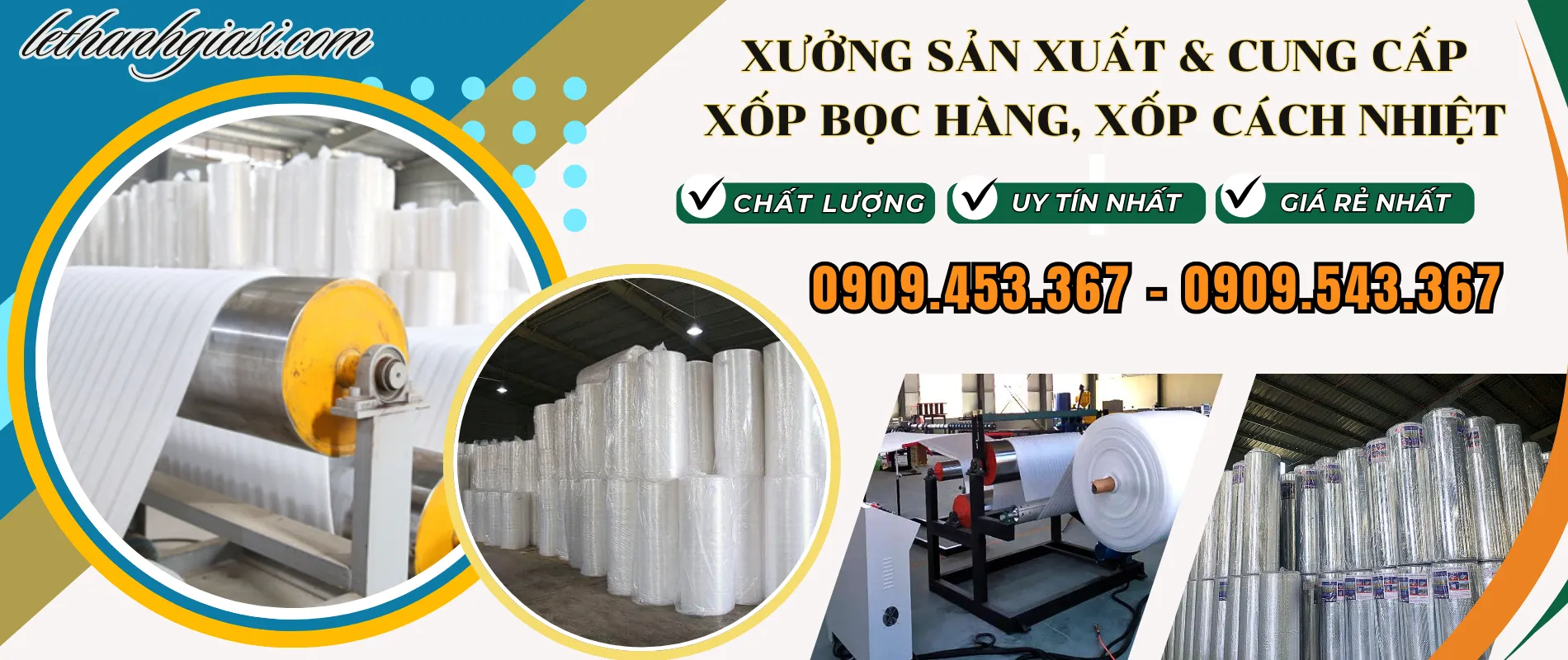 NHÀ CUNG CẤP XỐP FOAM, XỐP NỔ, XỐP CÁCH NHIỆT GIÁ RẺ TẠI TPHCM