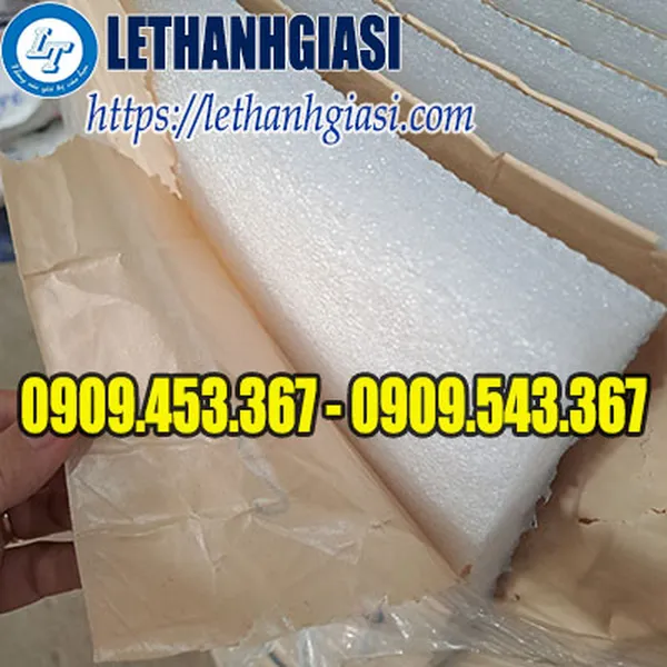 XỐP CÁCH NHIỆT CÓ KEO DÁN