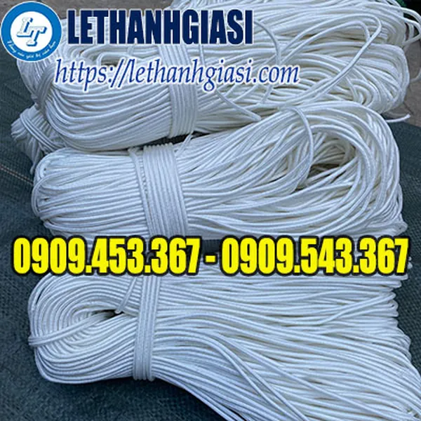 DÂY DÙ TRÒN MÀU TRẮNG